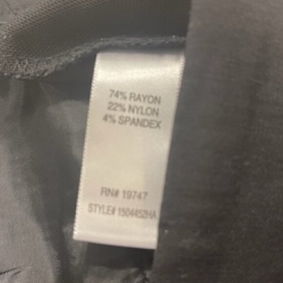 Black Dress Pants, Slacks, Size 10 - Picture 5 of 7